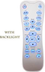 INTECHING BR-3067B Projector Remote Control for Optoma DH1011, EH300, HD131X, HD131Xe, HD131Xw, HD25, HD2500, HD25e, HD25-LV, HD25-LV-WHD, HD30, HD30B