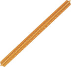 12" Architectural Scale Ruler Aluminum Architect Scale Triangular Scale Ruler for Architects, Draftsman, Students and Engineers, Golden