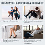 QUINEAR Air Compression Recovery System, Professional Sequential Device for Massage Therapy, Foot and Leg Recovery Boots to Improve Circulation for Athletes, FSA-HSA Eligible (Medium)