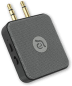 ADAM elements EVE II Bluetooth Transmitter + Receiver - Wireless Audio Adapter w/Foldable Dual 3.5 mm AUX Plug for Nintendo Switch, TV, Home/Car Stereo, Airline in-Flight Systems