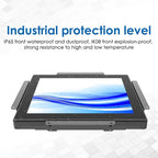 GreenTouch 10.4 inch High Brightness 1000 Nits Front Waterproof Industrial Open Frame PCAP Touch Screen LCD Display Monitor 1024x768 Black