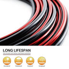 Solar Panel Wire - iGreely 200Ft 10 Gauge 10AWG Tinned Copper PV Wire Solar Panel Extension Cable UV Resistant Cable for Boat Marine Automotive RV Solar Panel Outdoor - Black