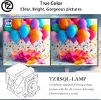 TZRSQL A+ Quality LMP-H200 for Sony VPL-VW40 VPL-VW50 VPL-VW60 VW40 VW50 VW60 Replacement Projector Lamp Bulb with Housing