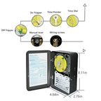 T104 Electromechanical Timer Switch,208-277 VAC 5HP 40A DPST Pool Timers,12 ON/Off Operations,Manual Override Included Trippers,Heavy Duty Pool Pump Timer