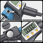 HDLKNAK Digital Micrometer, Outside Micrometer Precision Measuring Tool, 0-1"/0-25 mm, Inch/Metric 0.00005"/0.001 mm, Machinist Thickness Gauge Tool, Large LCD Display