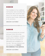 weBoost Installed Home Complete - Cell Phone Signal Booster Kit | Boosts 4G LTE & 5G for Entire Home | All U.S. Carriers - Verizon, AT&T, T-Mobile & more | Made in the U.S. | FCC Approved (mod. 47444)