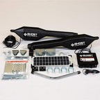 Ghost Controls TDS2XP Heavy-Duty Solar Dual Automatic Gate Opener Kit for Swing Gates Up to 20 Feet