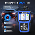 NEXAS NL101 OBD2 Scanner with Battery Tester - Check Engine Code Reader, Car Diagnostic Scanner with Live Data, Freeze Frame, I/M Readiness for All US Vehicles Since 1996