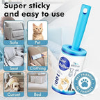 Lint Rollers for Pet Hair Extra Sticky, 1200 Sheets Mega Value Set Lint Rollers for Pet Hair Removal, Dog and Cat Lint Remover for Clothes, Furniture, Carpet