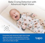 Tapo 1080P Indoor Wired Security Camera - Works as a Baby & Pet Monitor, Motion Detection, 2-Way Audio, Siren, Night Vision, Subscription-Free Local or Optional Cloud, Works with Alexa, C100(4-Pack)