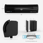 Vornado TRANSOM AE Window Fan with Alexa, 4 Speeds, Reversible Exhaust Mode, Weather Resistant Case, Whole Room, Black
