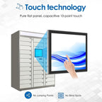 GreenTouch High Brightness 19 Inch 10 Points Open Frame PCAP Touchscreen Monitor - Outdoor Industrial Touch Display -16:9 -TFT LCD