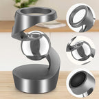 Kinetic Desk Toys, Kinetic Spinning Desk Toy, Desk Fidgets for Adults for Office, Fidget Toys for Kids Anxiety, ADHD (Grey)