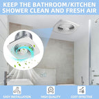 8 Inch Bathroom Exhaust Fan Ceiling Mount 200 CFM 8.5 Sones Kitchen Exhausts Fans,505 Exhaust Fan for Broan-NuTone,Vertical Discharge Ceiling Ventilation Fan for Bathroom Kitchen Laundry Room Garage