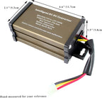Pro Chaser DC-DC 72V 60V 48V Volt Voltage to 12V Step Down Voltage Reducer Regulator 180W 15A for Scooters & Bicycles Golf cart (10A 72v-12v)