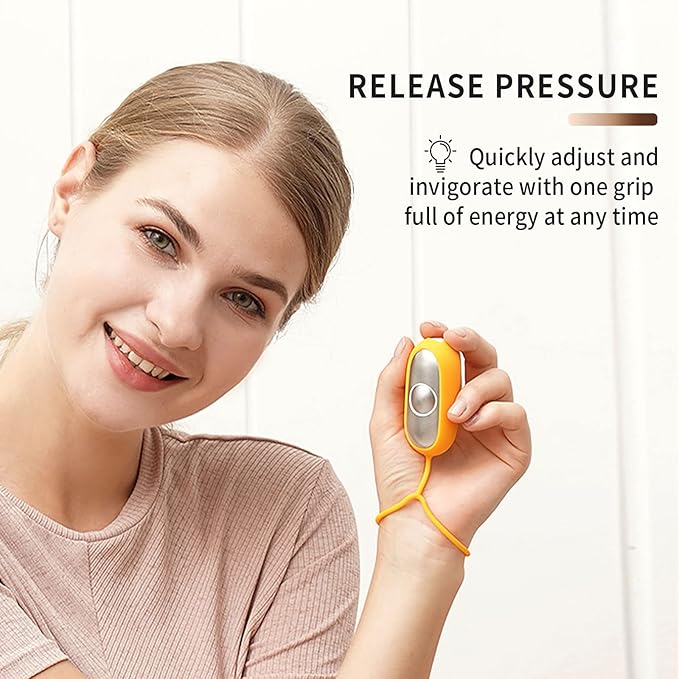 Handheld Relaxation Device,Compact Device,Massage Improved Mood and Focus Attention,Supports Calm,USB Rechargeable,Small and Easy to Carry