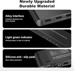 DisplayPort to HDMI Splitter for 4 Monitors, 8K@60Hz HDMI Splitter Extended Display 1 DP in 4 HDMI Out DisplayPort MST Hub for Multiple Monitor, Compatible with Computer, Graphic Card, PC