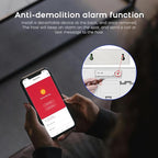 PGST WiFi Alarm System for Home Security,8 PCS Wireless Home Security System with DIY Expandable Door Alarm Sensor,Motion Detector,Tuya APP Instant Alerts for Villa,Apartment,No Monthly Fee