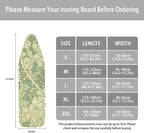 ZCFYGDX Ironing Board Decor Covers (15 x 54 in) Hook & Loop Elastic Edge Easy to Install, Scorch Resistant,Lightweight & Breathable Anti-Slip & Wear-Resistant William Morris Prints Size-XL