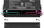 EMITEVER Dimmable Led Driver, 2 Packs 96W AC 110V-277V to DC 24V Transformer, 5-in-1 Dimming: ELV/MLV/TRIAC / 0-10V / 1-10V / 10V PWM/Potentiometer, Waterproof IP67 and UL Listed