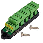 16Amp 300V 4x6 Position Pluggable Terminal Block Distribution Module. OONO D-1654GP