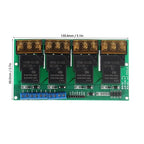 30A 4 Channel Relay Module Expansion Board for DSP AVR ARM (12VDC)