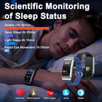 2-in-1 Smart Health Band with Built-in Bluetooth Earbuds, Fitness & Activity Tracker with Heart Rate & Sleep Monitor, Bluetooth Call Support, 1.57" HD Touchscreen for Daily Wellness(White)
