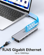Selore USB C Docking Station Dual Monitor,LaptopDocking Station,14 in 1 Docking Station 3 Monitors with 2 HDMI,VGA,10G USB A/C,100W PD,6 USB A/C Ports,USB C Hub Multiport Adapter for Windows Laptop