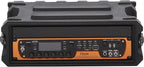 Gator Cases Pro Series 3U Rack Case with Shallow 13" Depth, Roto Molded Made in USA (G-PRO-3U-13)