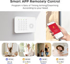 2026 WiFi+GSM/4G Home Security System with Instant Smart Life or Tuya App Real-Time Alert,Door & Window Alarms for Home for Apartment,Kids Safety,Office,NO Monthly Fees,SOS Button,Remote Control