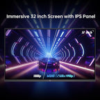 KTC 32 Inch 2K Monitor, 1440P IPS Computer Monitor, 100Hz 120Hz Frameless QHD PC Monitor for Office & Gaming, Eye Care, G-Sync/FreeSync, 109% sRGB, HDR, HDMI/DP, Tilt Adjustable, VESA, H32T13