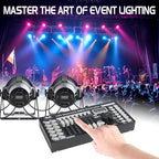 DMX Controller DMX Console,192CH Dmx512 Console Controller Panel Use for Editing Program of Stage Lighting Runing