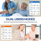 HuBDIC HubiCare Bluetooth Blood Pressure Monitor, FSA, Adjustable XL Large Cuff, Potable Digital BP Measuring Machine for Home Use, Connection with APP for iOS & Android