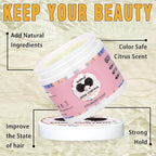 Goiple Edge Control Wax for Women - Strong Hold, Non-Greasy Smoother, Styling Wax for Black Hair - No Flaking, Rosemary Oil for Growth, Braiding Gel, Braid Mousse, Shine