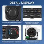 DICMIC A/C Heater Climate Control Module Compatible with 2001-2002 Honda Accord Replace# 79600-S84-A21ZA