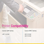 CS Replacement Compatible with Canon MF275DW Toner Cartridge 5645C001 to use with LBP-122DW MF275DW (Black, 4-Pack)
