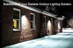 kadision 100W LED Wall Pack Light with Dusk-to-Dawn Photocell, 0-90° Adjustable Full Cutoff Outdoor Wall Light for House Yard Garage, 13000lm 5000K Daylight 100-277V ETL Listed