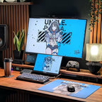 Kado Dual Portable Monitor Setup - 2-Pack 15.6" 1080p IPS Triple Monitor Extender for Laptop, 1920x1080 HDMI USB-C 180° Kickstand Built-in Speakers, Stacked Desktop Setup Office Gaming Daytrading
