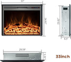 Trim Kit for 32.9" W x 24.9" H Electric Fireplace Inserts