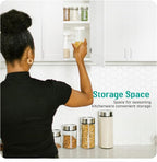 Wall Kitchen Cabinets, RTA Cabinets, White Shaker Cabinet, Wall Mounted, RTA Upper Cabinet, Modern for Kitchen and Bathroom with Door (White, 12" W x 36" H x 12" D)
