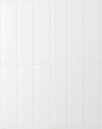 SMART TILES Peel and Stick Backsplash - 5 Sheets of 11.43" x 9" - 3D Adhesive Peel and Stick Tile Backsplash for Kitchen, Bathroom, Wall Tile