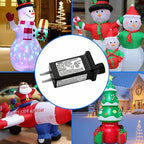 2PCS Replacement 12V 1A LED Transformer JT-DC120V1000-F Class 2 Power Supply Adapter Ip44 LED Light Controller Low Voltage Transformer for Christmas String Light Inflatable Decorations (12V12W 2PCS)