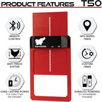Run-Chicken Door T50 – Automatic Chicken Coop Door Opener, Battery Powered & Weatherproof Aluminum, Smart App & Timer Control, Predator Proof, Easy Install, Reliable All-Season Performance (Red)
