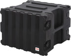 Gator Cases Pro Series 8U Rack Case with Standard 19" Depth, Roto Molded Made in USA (G-PRO-8U-19)