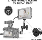 SmallRig 5.5 Inches Adjustable Friction Articulating Magic Arm, with Both 1/4" Screw for LCD Monitor/LED Lights
