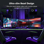 Z-Edge 27 inch Curved Gaming Monitor, FHD 1080P 200Hz 165Hz 144Hz Curved 1500R PC Monitor, MPRT 1ms Monitor, 350nits, 16.7M Colors, UG27 Frameless Bezel, 1X DP 1.4 Ports and 1X HDMI 2.0 Ports