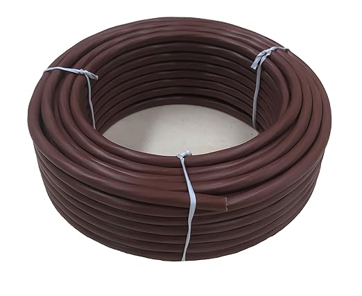 eastwire 18/5 50ft Thermostat Wire 18/5 18 Gauge 5 Conductors ETL 18-5 50 Feet Brown (18/5, 50ft)