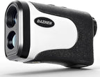 DAZHEN Golf Rangefinder with Slope, 1200 Yards Laser Range Finder Golfing with External Screen, Flag Pole Locking Vibration, 6X Magnification, Golf Accessories for Men