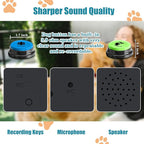 Dog Buttons for Communication Starter Pack 8 Dog Talking Button Set, 30s Voice Recording Speaking Button Pet Speech Training Buzzers with 30 Scene Stickers and Dog Button Mat for Animal Training