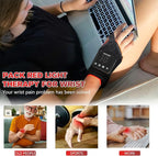4000mAh Cordless Red Light Therapy for Ankle, Portable Infrared Light Therapy for Wrists Light with 660nm & 850nm NIR Light, Red Light Wrap for Ankle Relaxation 14.2'' x 6.3''